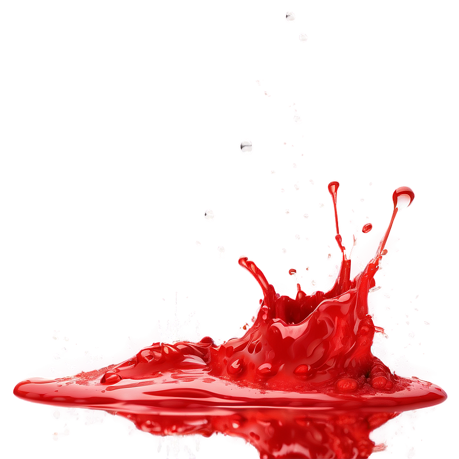 Red Splash Vector Png Fal30 PNG image