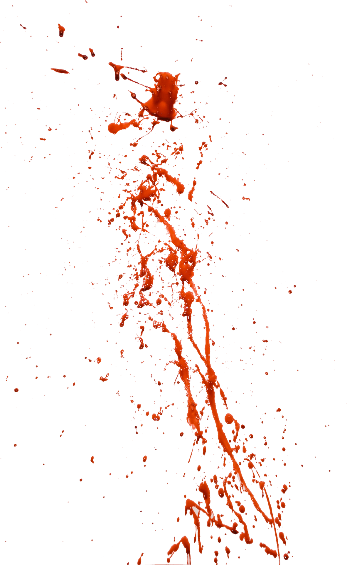 Red Splatter Against Teal Background PNG image