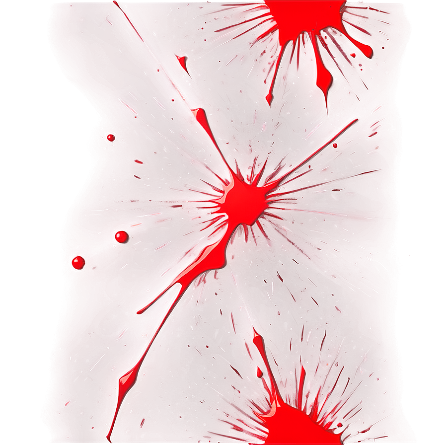 Red Splatter Effect Png 40 PNG image