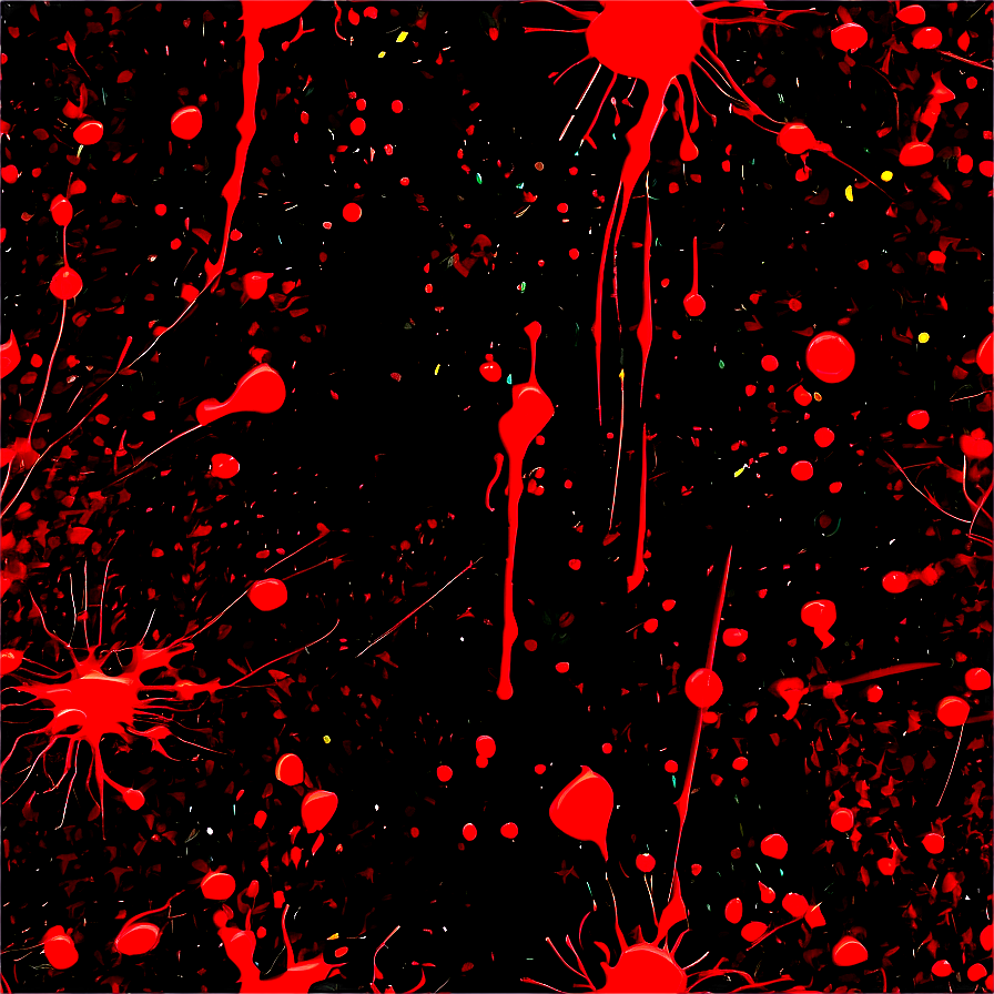 Red Splatter On Black Background Png Sos PNG image