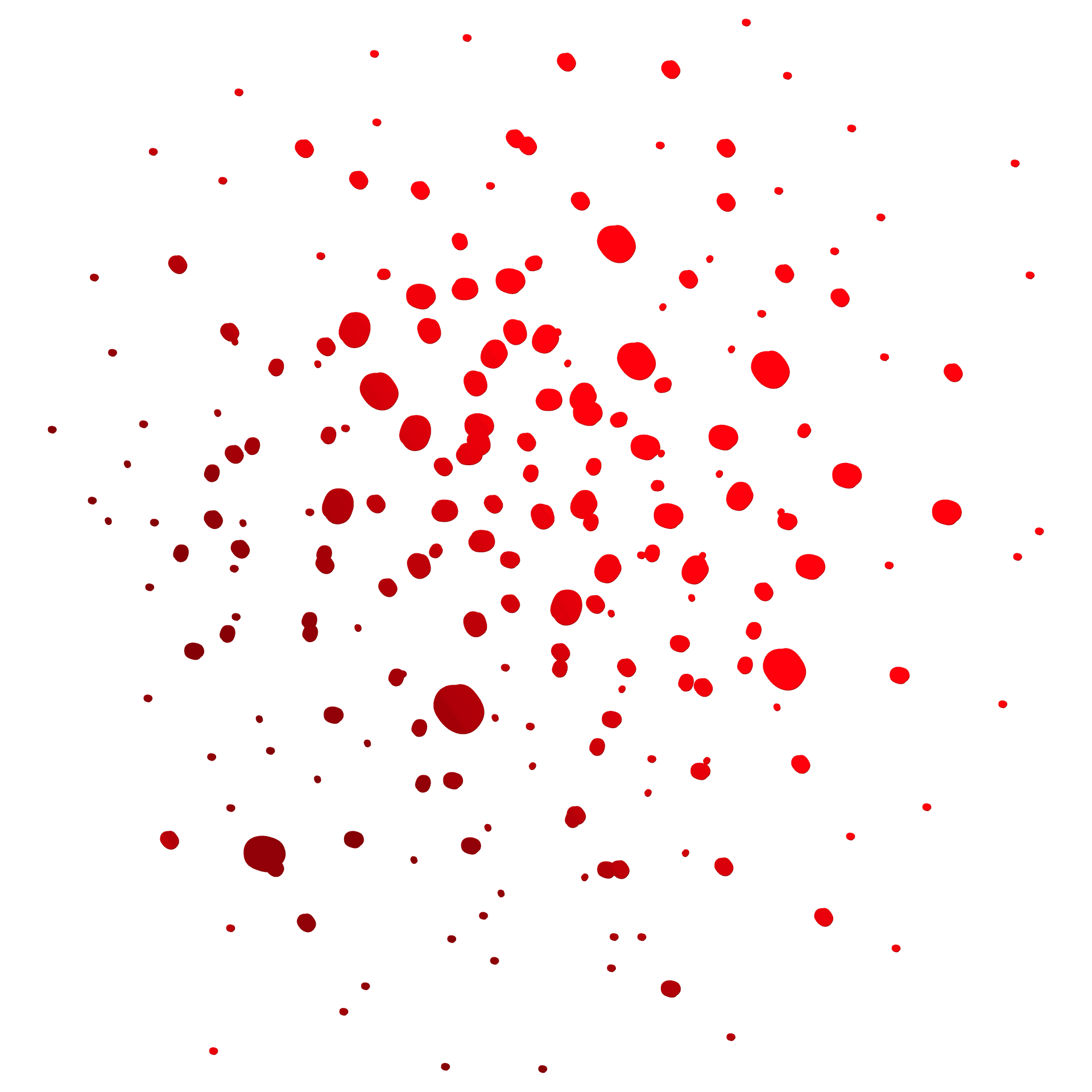 Red Splatter Pattern PNG image