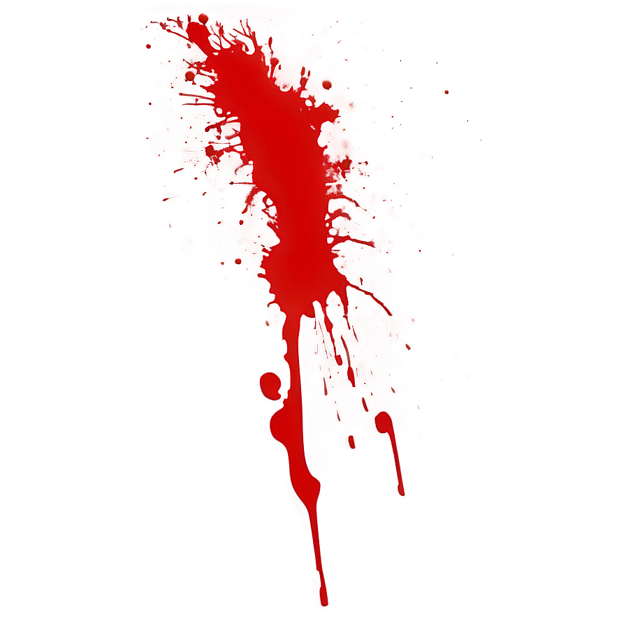 Red Splatter Vector Style Png Faw43 PNG image