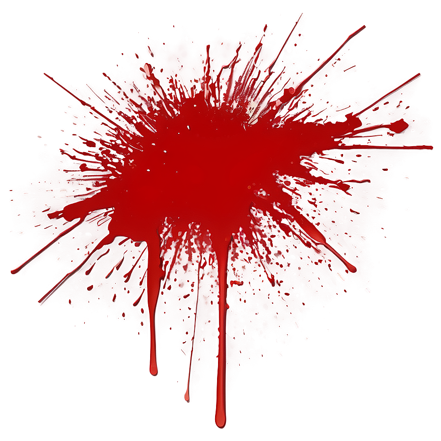 Red Splatter Vector Style Png Pax65 PNG image