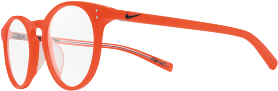 Red Sports Brand Eyeglasses PNG image