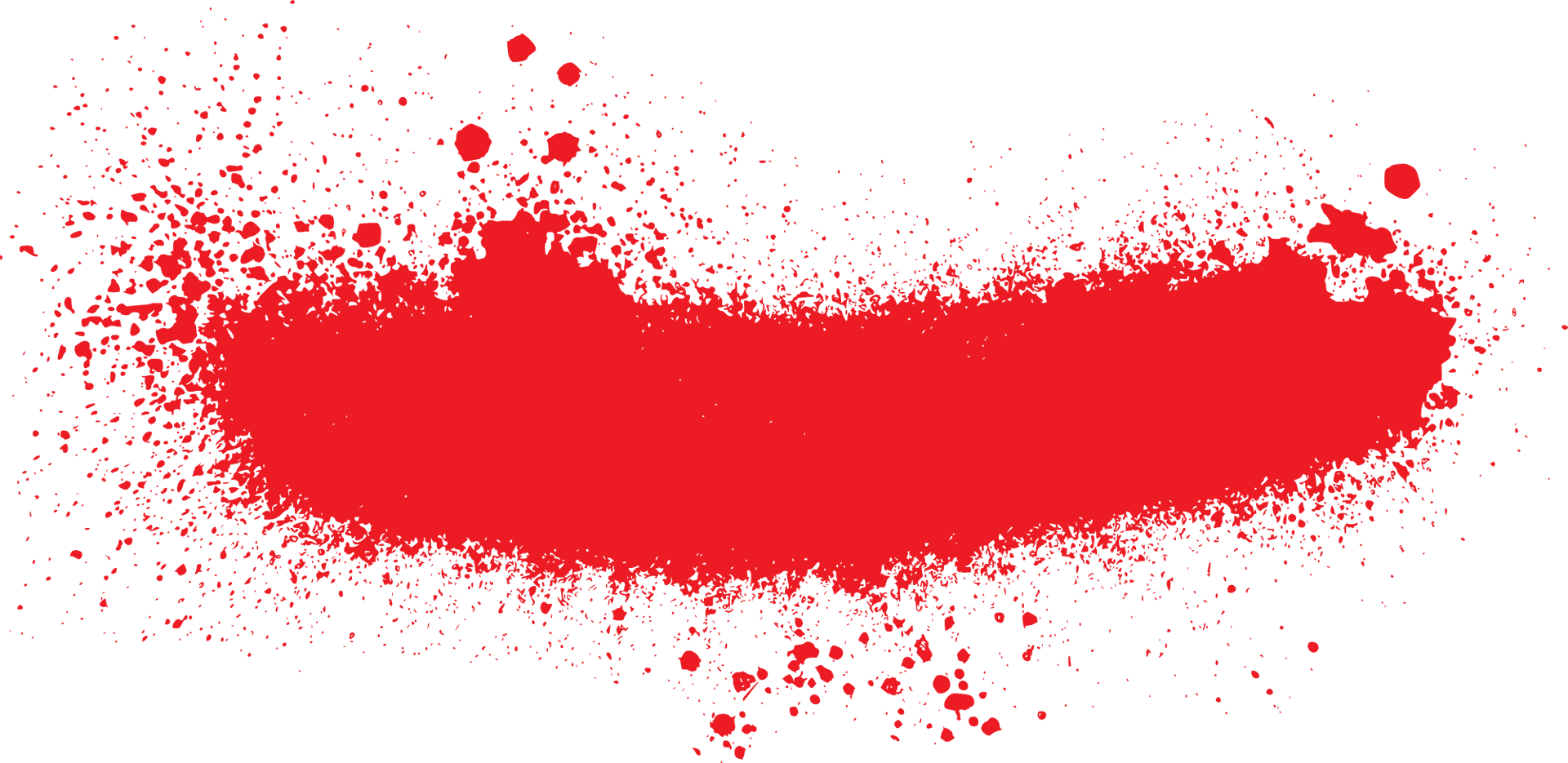 Red Spray Paint Splatter PNG image