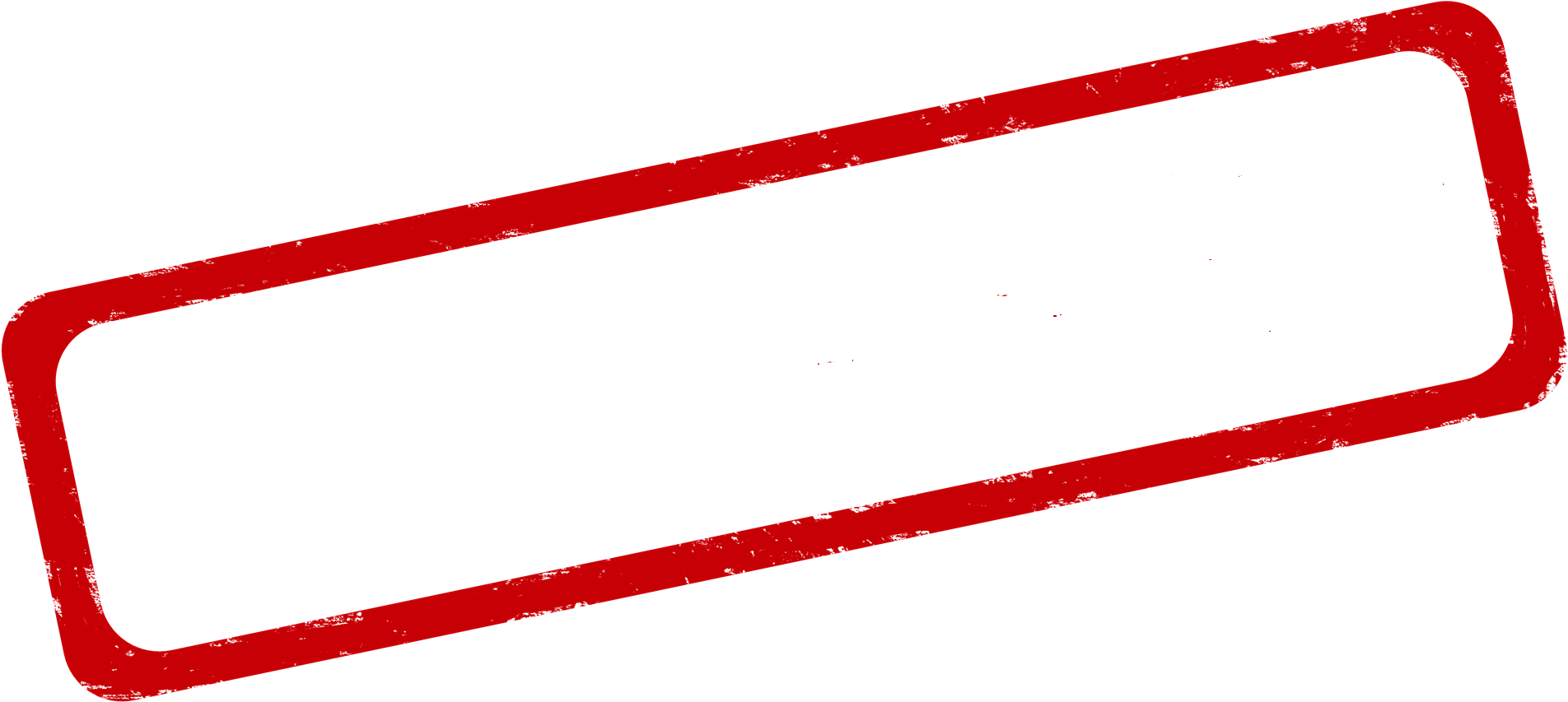 Red Stamp Outline PNG image