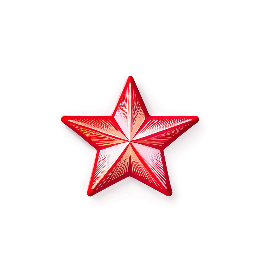 Red Star Icon Png Fad PNG image