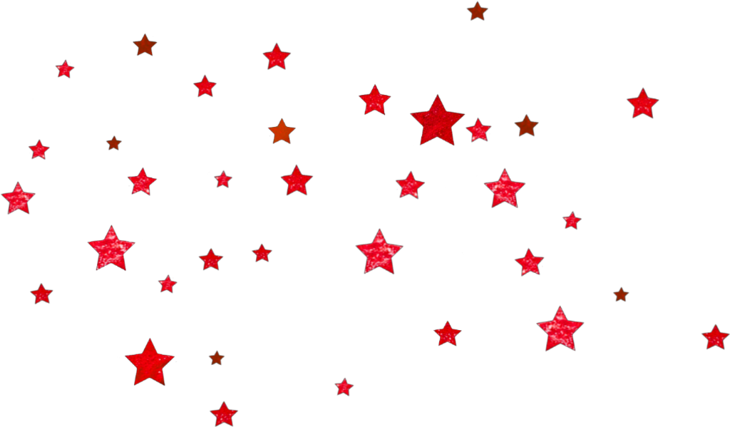 Red Stars Pattern Background PNG image