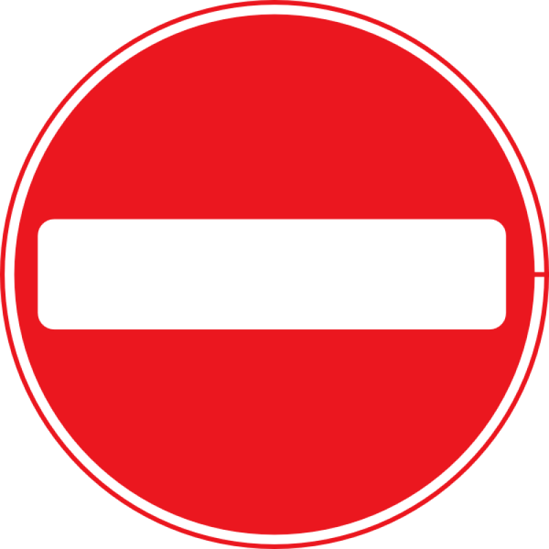 Red Stop Sign Graphic PNG image