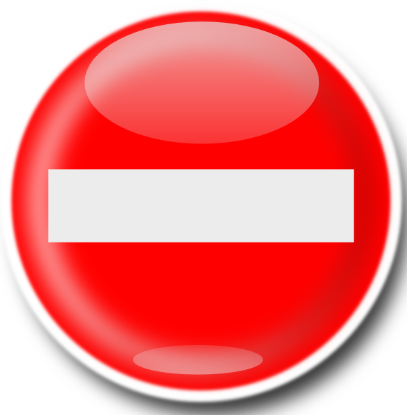 Red Stop Sign Icon PNG image