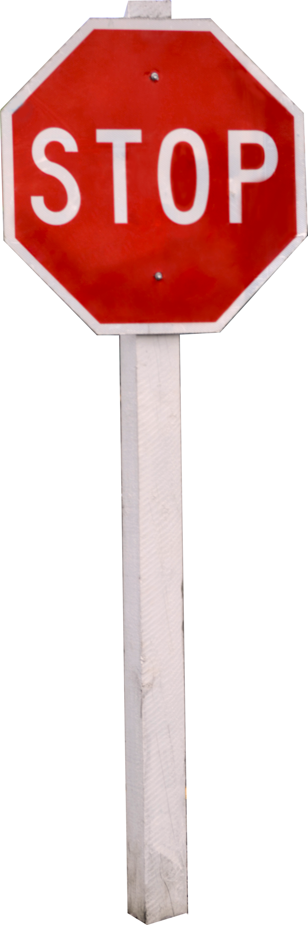 Red Stop Signon Post PNG image