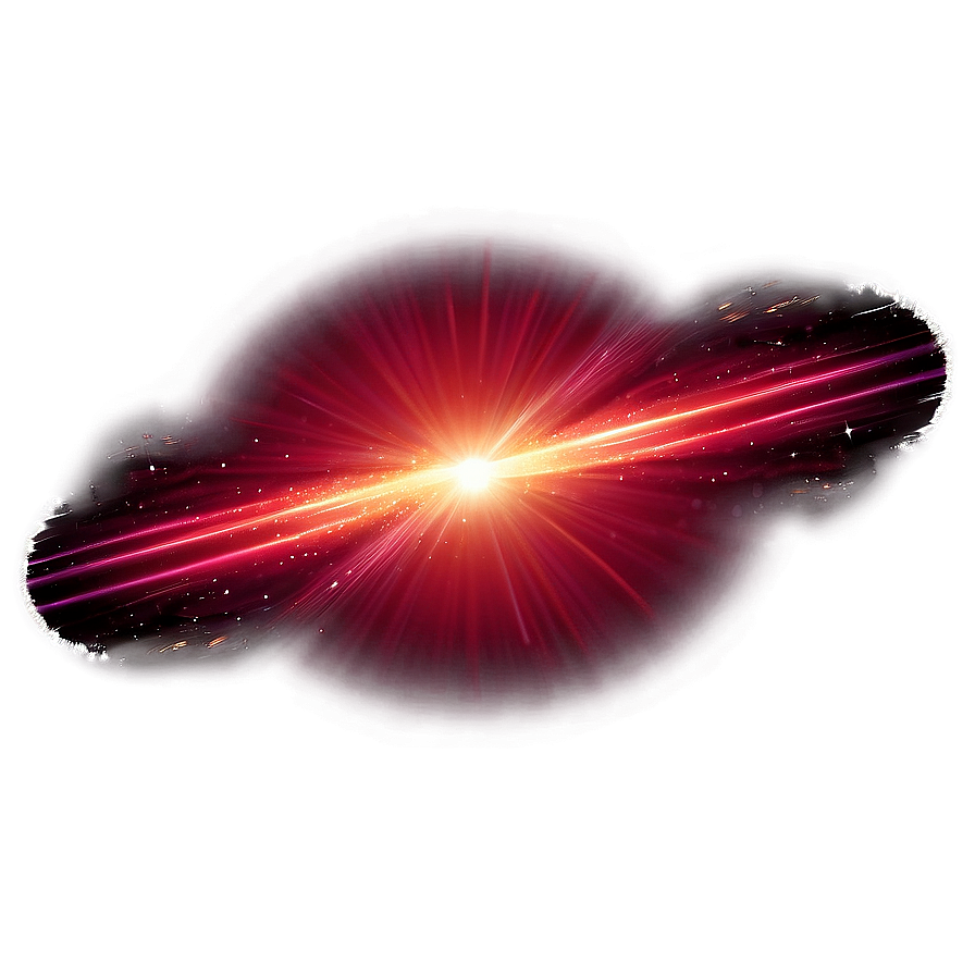 Red Streak Lens Flare Png Khe PNG image