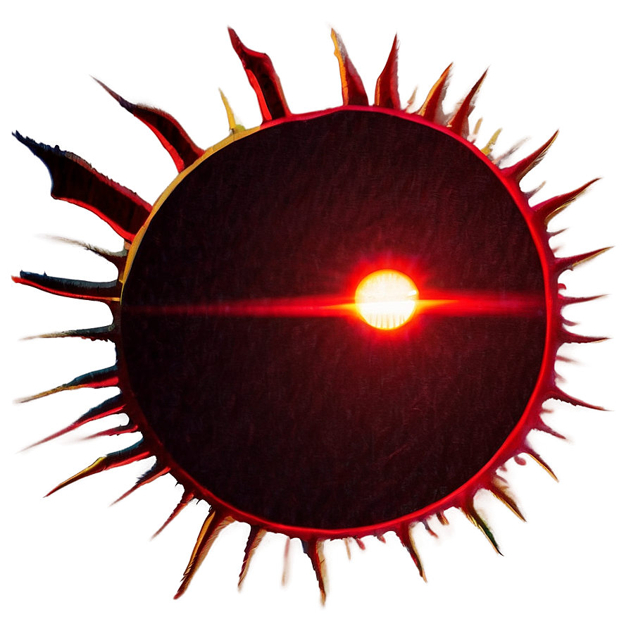 Red Sun Flare Transparent Png 24 PNG image