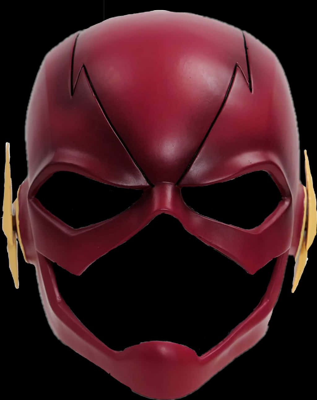 Red Superhero Mask Flash Inspired PNG image