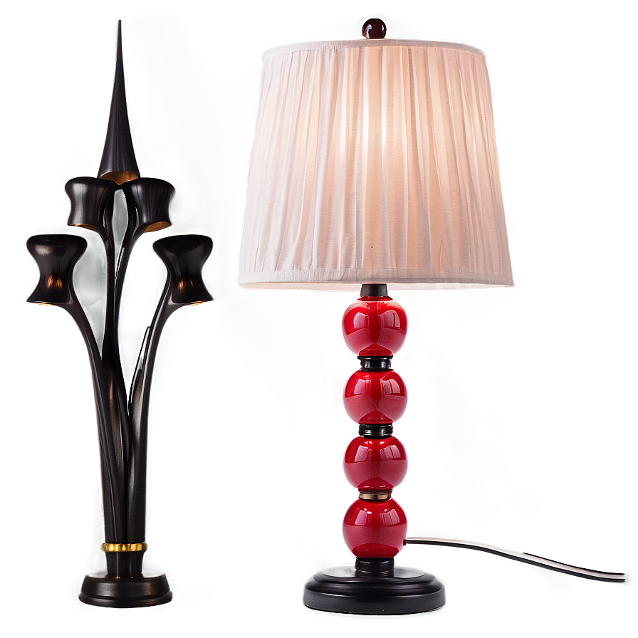 Red Table Lamp Png 15 PNG image