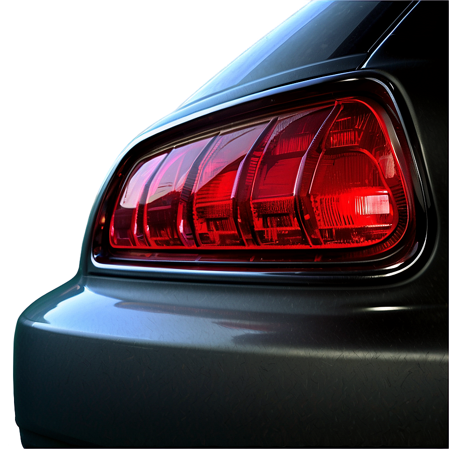 Red Tail Light Car Png 06272024 PNG image