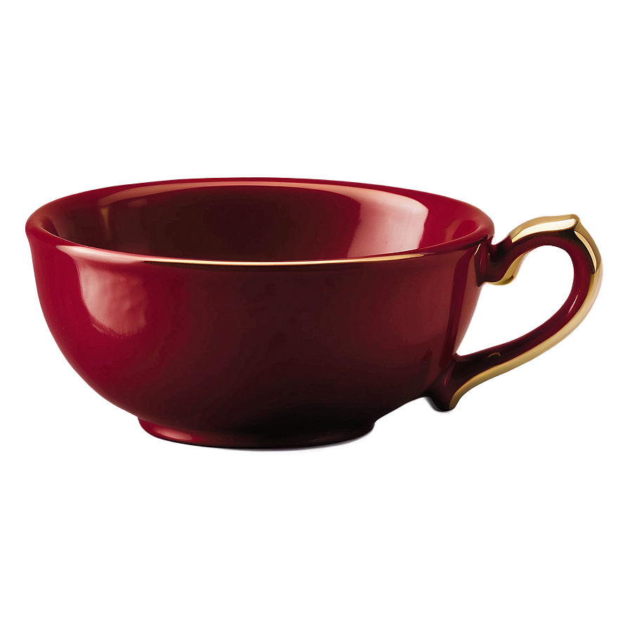 Red Tea Cup Png 06122024 PNG image