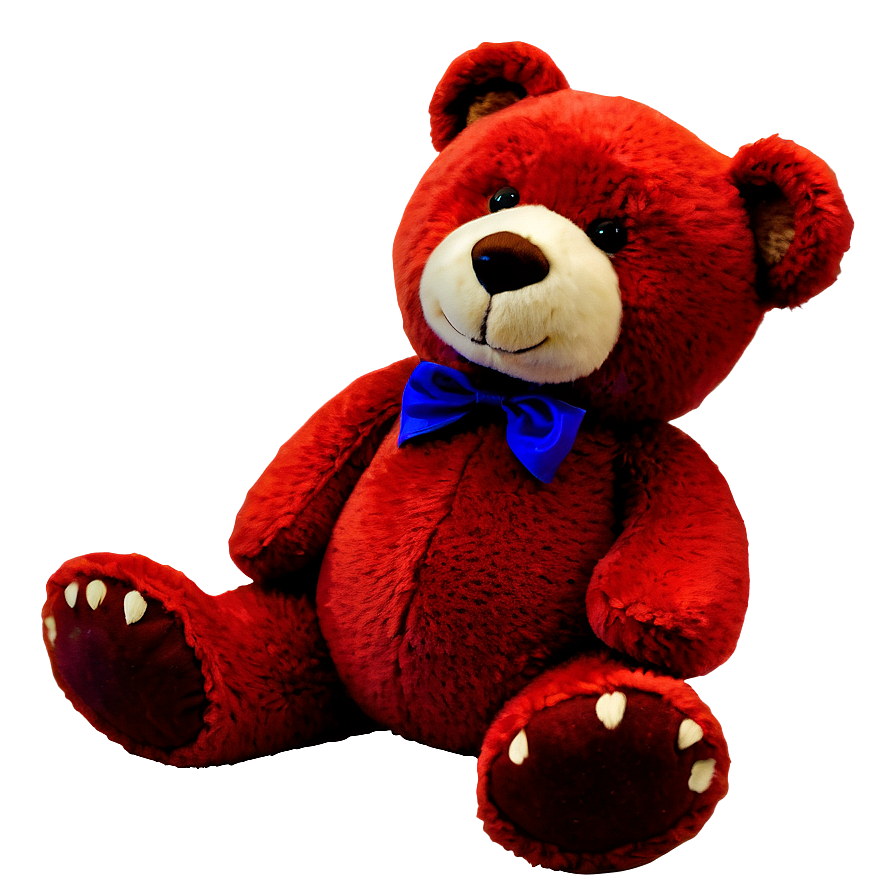 Red Teddy Bear Png 05212024 PNG image