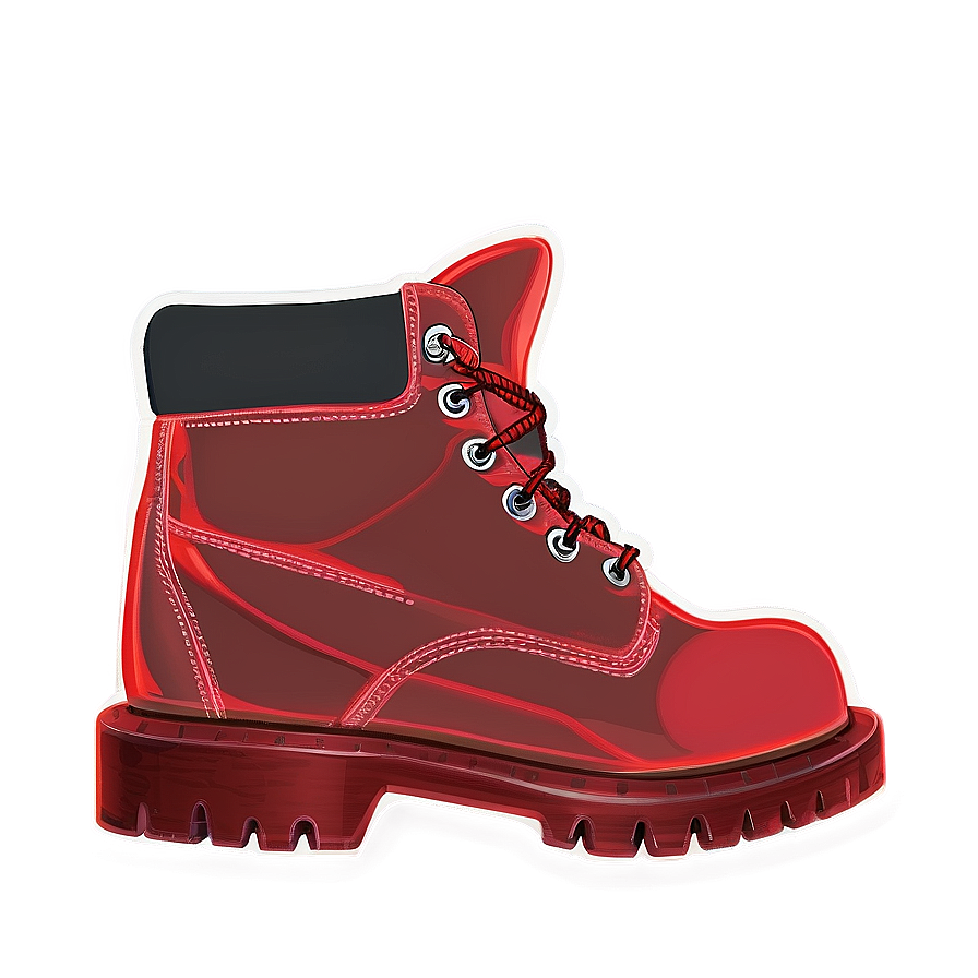 Red Timbs Edition Png Snp43 PNG image