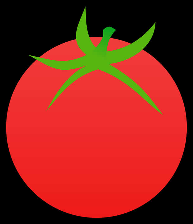 Red Tomato Graphic PNG image