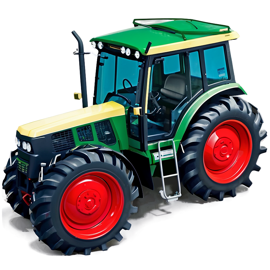 Red Tractor Png 05242024 PNG image