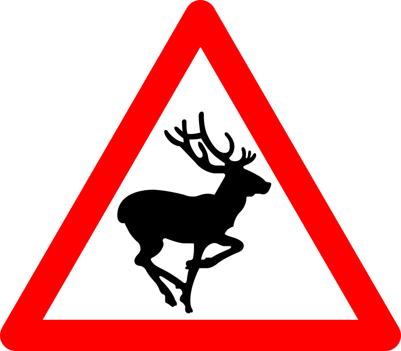 Red Triangle Warning Sign PNG image