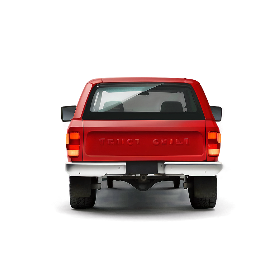 Red Truck A PNG image