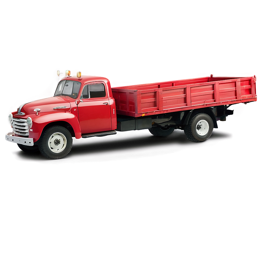 Red Truck B PNG image