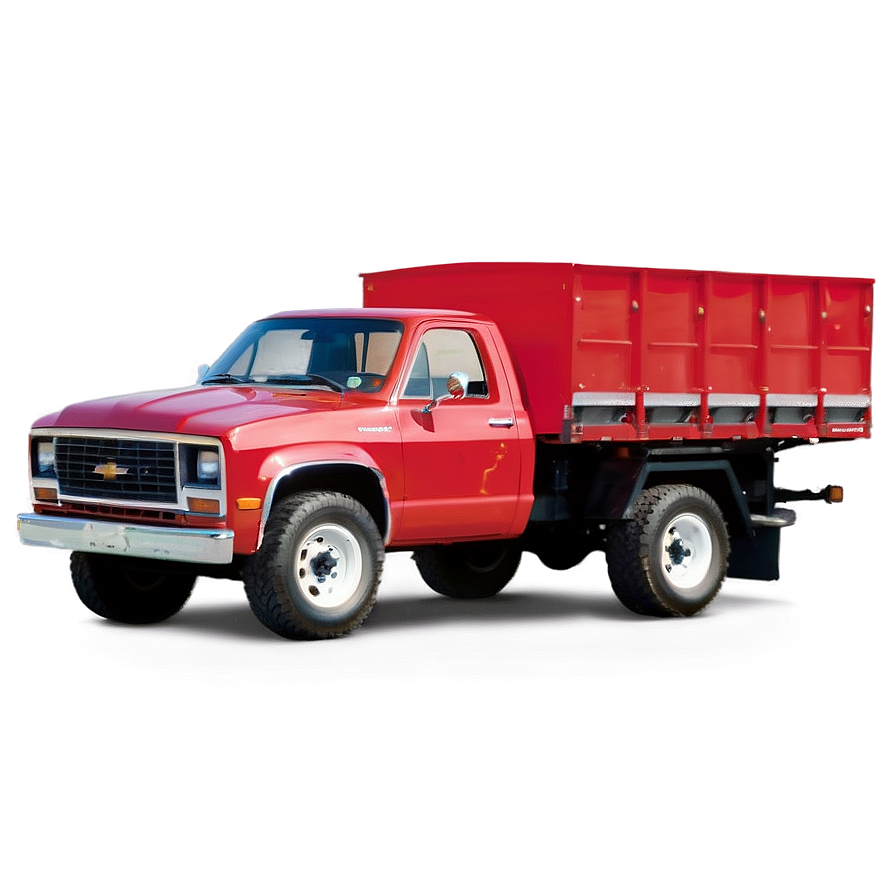 Red Truck C PNG image