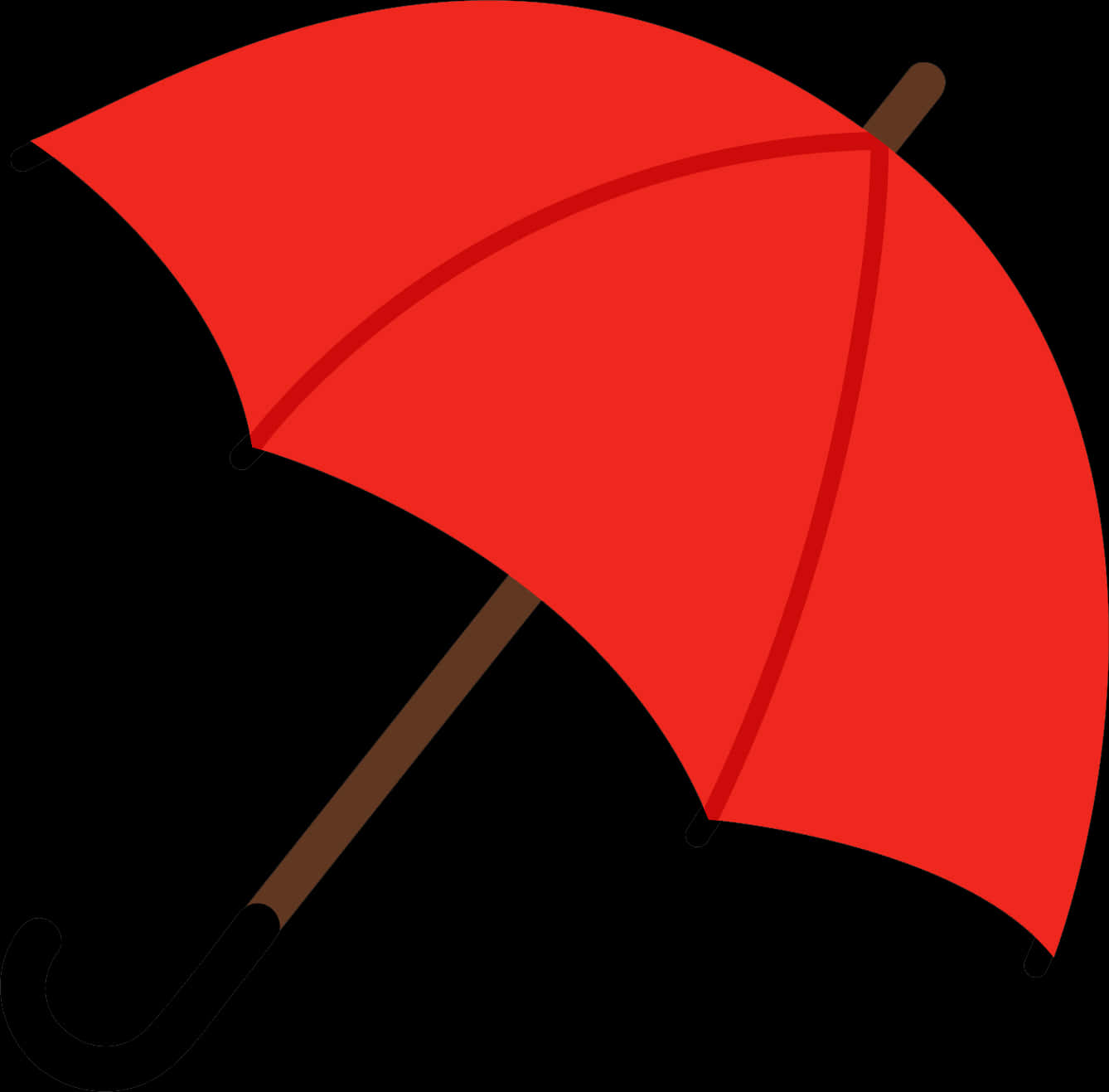 Red Umbrella Graphic PNG image