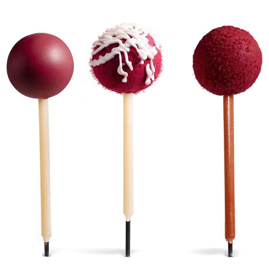 Red Velvet Cake Pop Png 84 PNG image