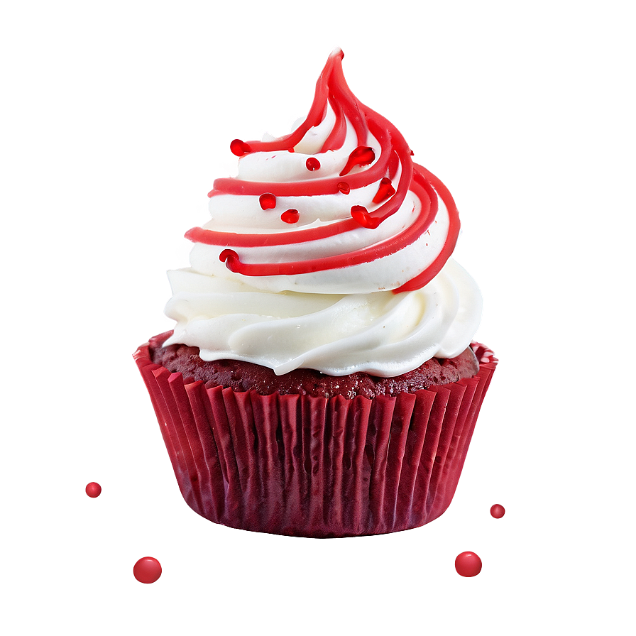 Red Velvet Cupcake Png 98 PNG image