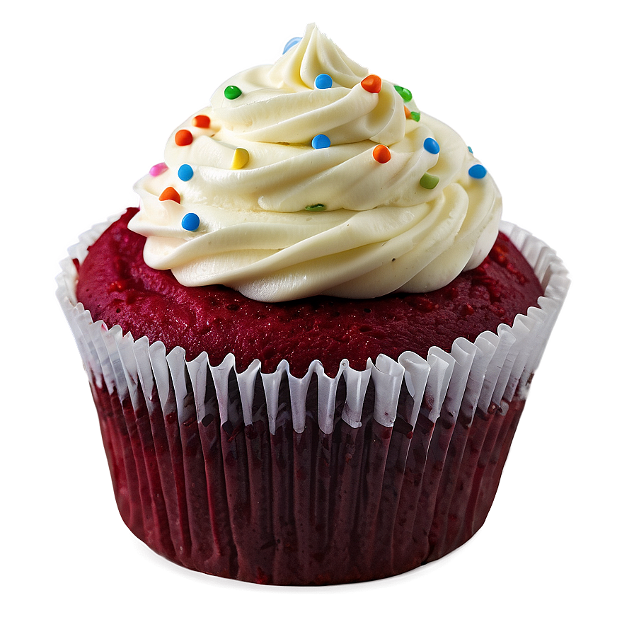 Red Velvet Cupcakes Png 17 PNG image