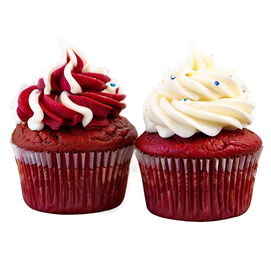 Red Velvet Cupcakes Png 84 PNG image