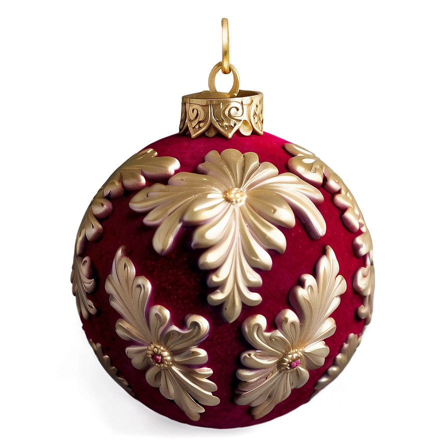 Red Velvet Ornament Png Jey PNG image