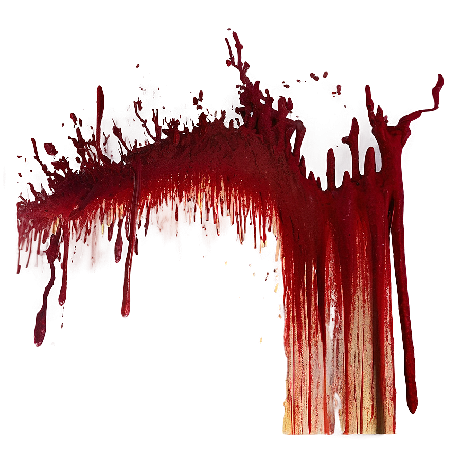 Red Vitality: Blood Streaks Png Ghf PNG image