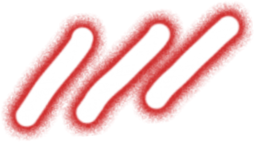 Red Wavy Line Graphic PNG image