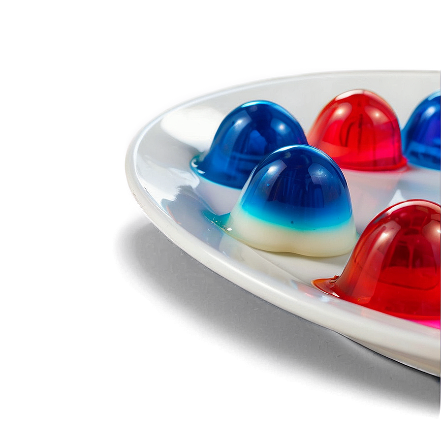 Red White And Blue Jello Salute Png Poe86 PNG image