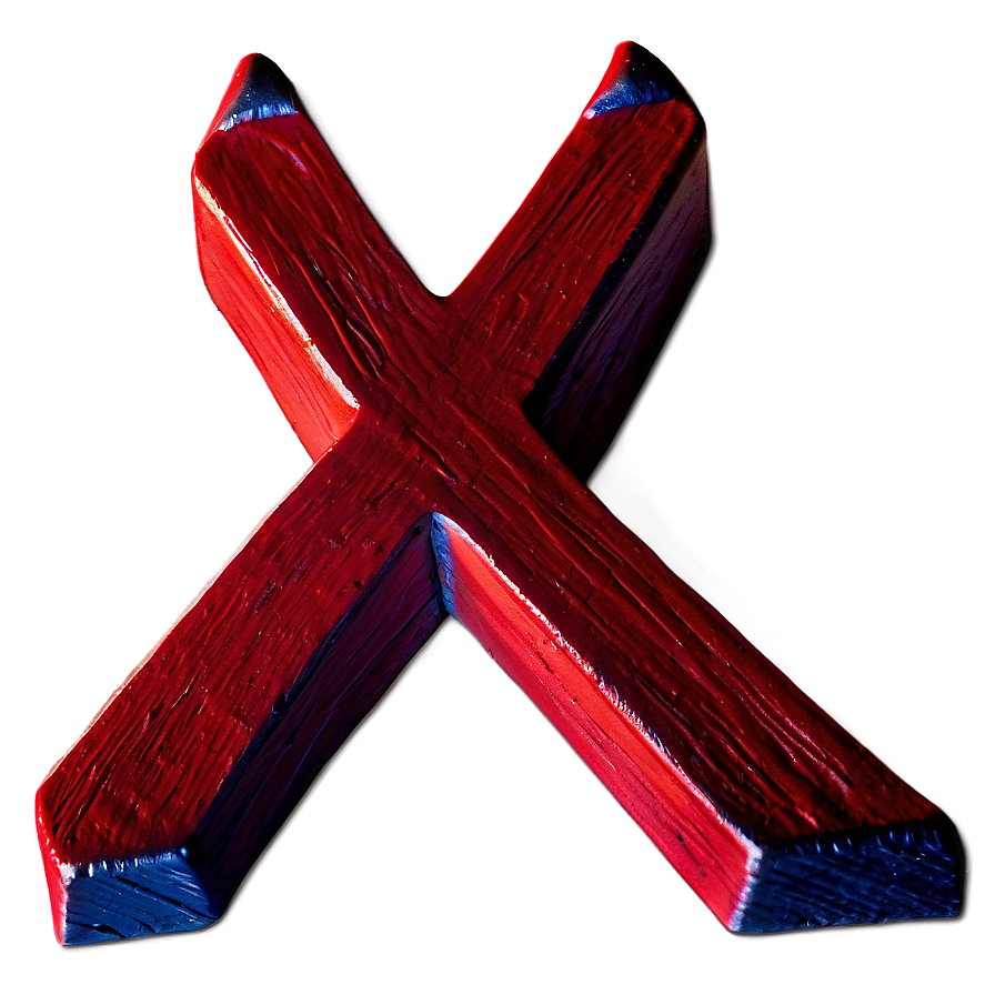 Red X Alert Sign Png 06122024 PNG image