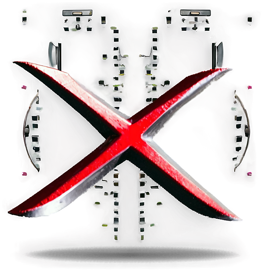 Red X For Online Forms Png 06122024 PNG image