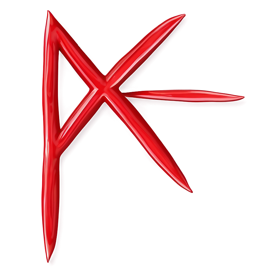 Red X Rejection Symbol Png Fvs PNG image