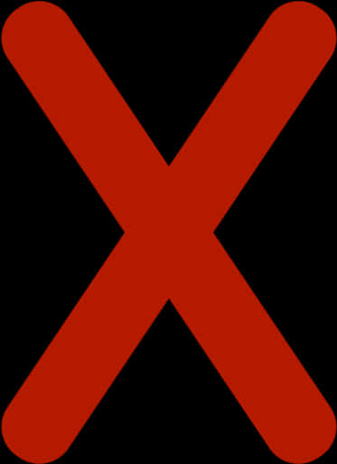 Red X Symbol PNG image