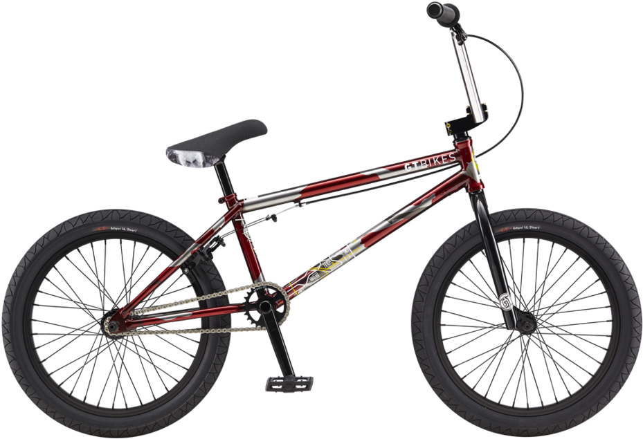 Redand Black B M X Bike PNG image