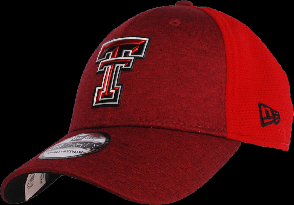 Redand Black Baseball Cap PNG image