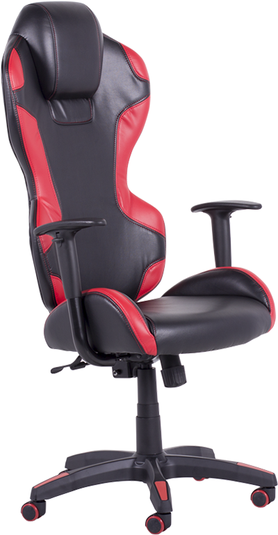 Redand Black Gaming Chair PNG image