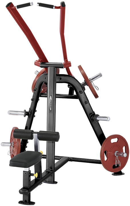 Redand Black Hammer Strength Machine PNG image