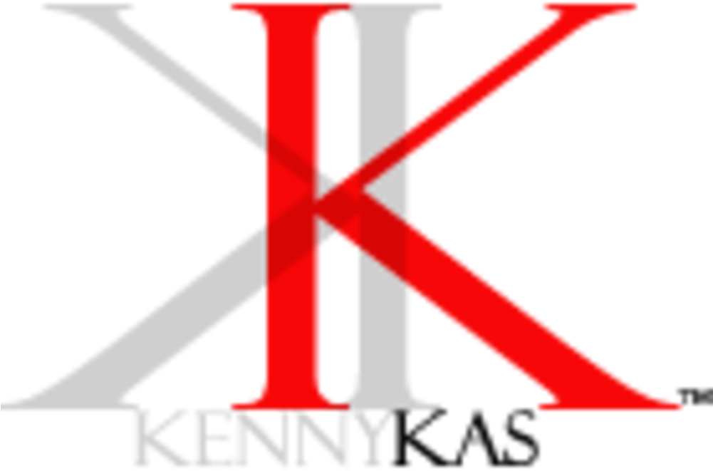 Redand Black Kenny Kas Logo PNG image