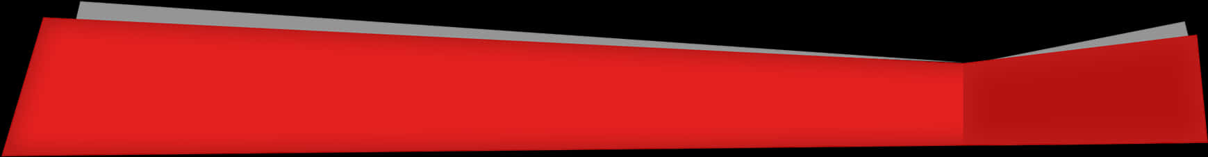 Redand Black Lower Third Graphic PNG image