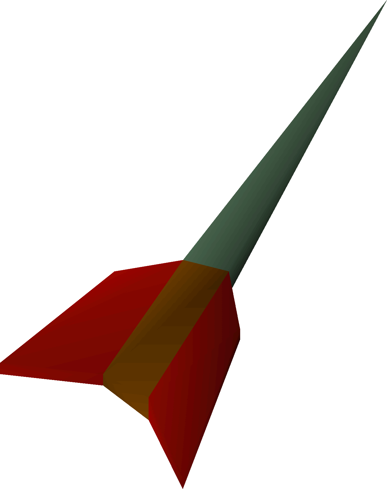 Redand Green Dart3 D Model.png PNG image