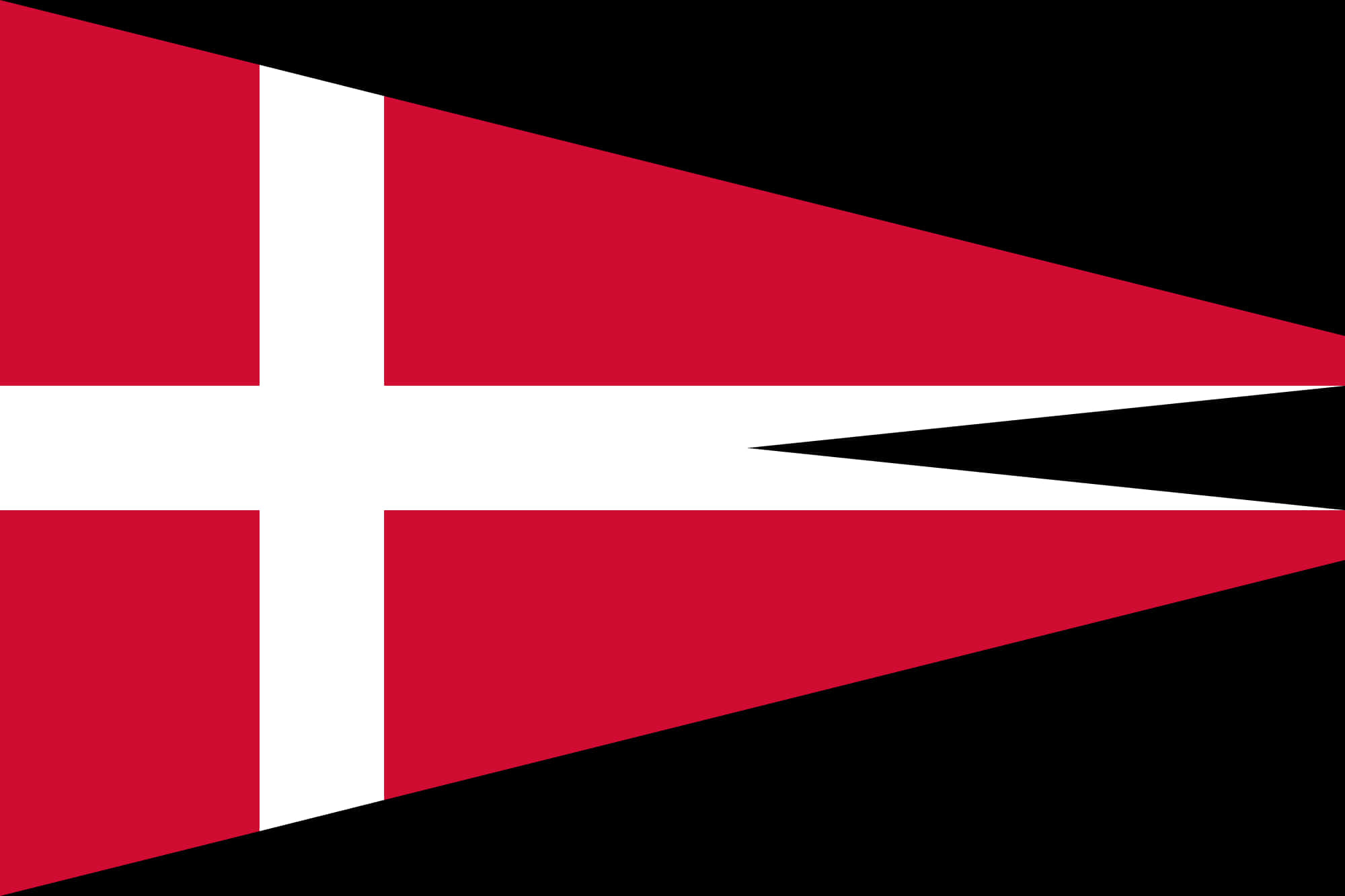 Redand White Nautical Flag PNG image